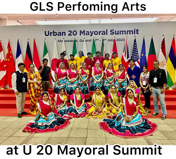 GLS FOPA students participated in G20 Mayoral Summit
