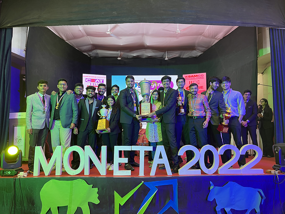 Winner of overall championship trophy at moneta 2022-23