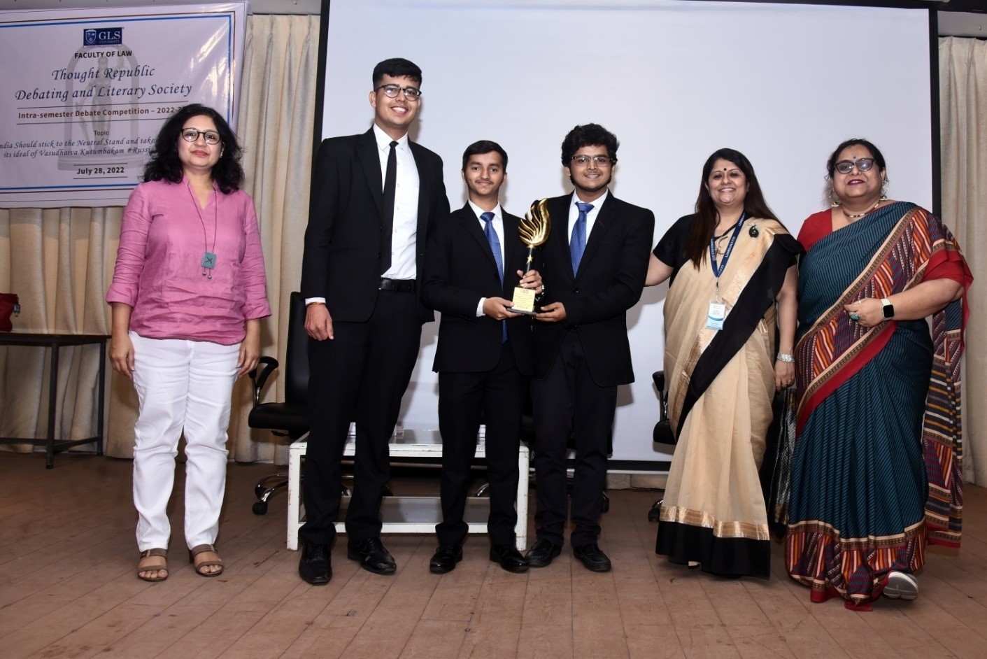 Inter-Semester Debate Competition 28th July, 2022