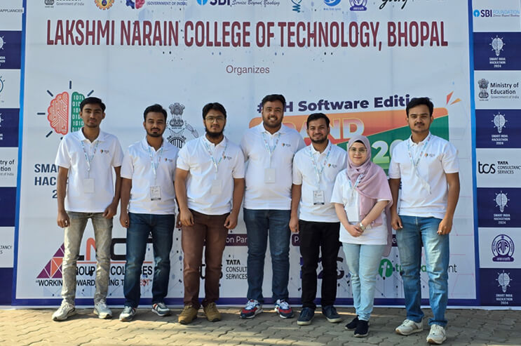 FCAIT-PG students represent GLSU at Smart India Hackathon (SIH) 2024