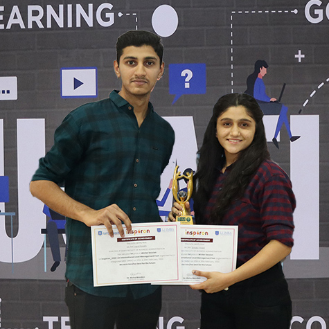 Vraj Soni, Shrida Trivedi